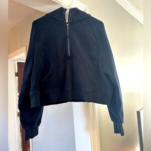 Lululemon scuba oversized half-zip hoodie, size M/L